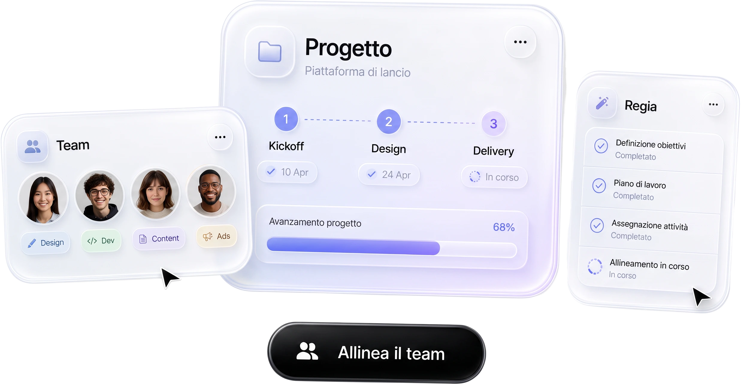 Comunicazione e gestione centralizzata